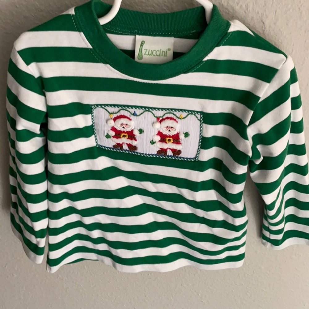 Zuccini Santa shirt